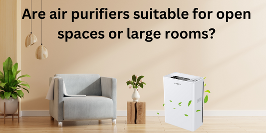 Are air purifiers suitable for open spaces or large rooms?