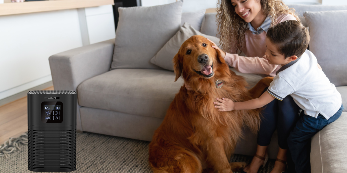 Can air purifiers eliminate pet dander? Ameifu