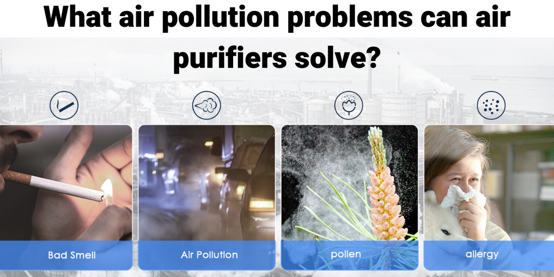 What air pollution problems can air purifiers solve?