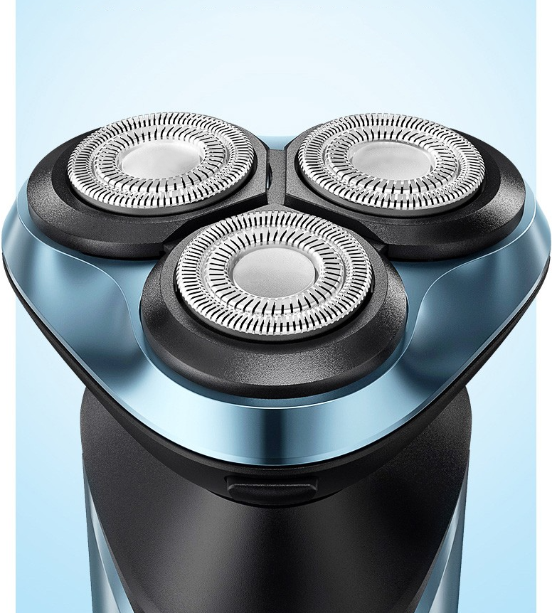朝顔ASAGAO electric Razor for Men with Pop-Up Trimmer, Wet Dry 3-Blade Electric Shaver with Intelligent Shave Sensor and 12D Flexible Pivoting Head