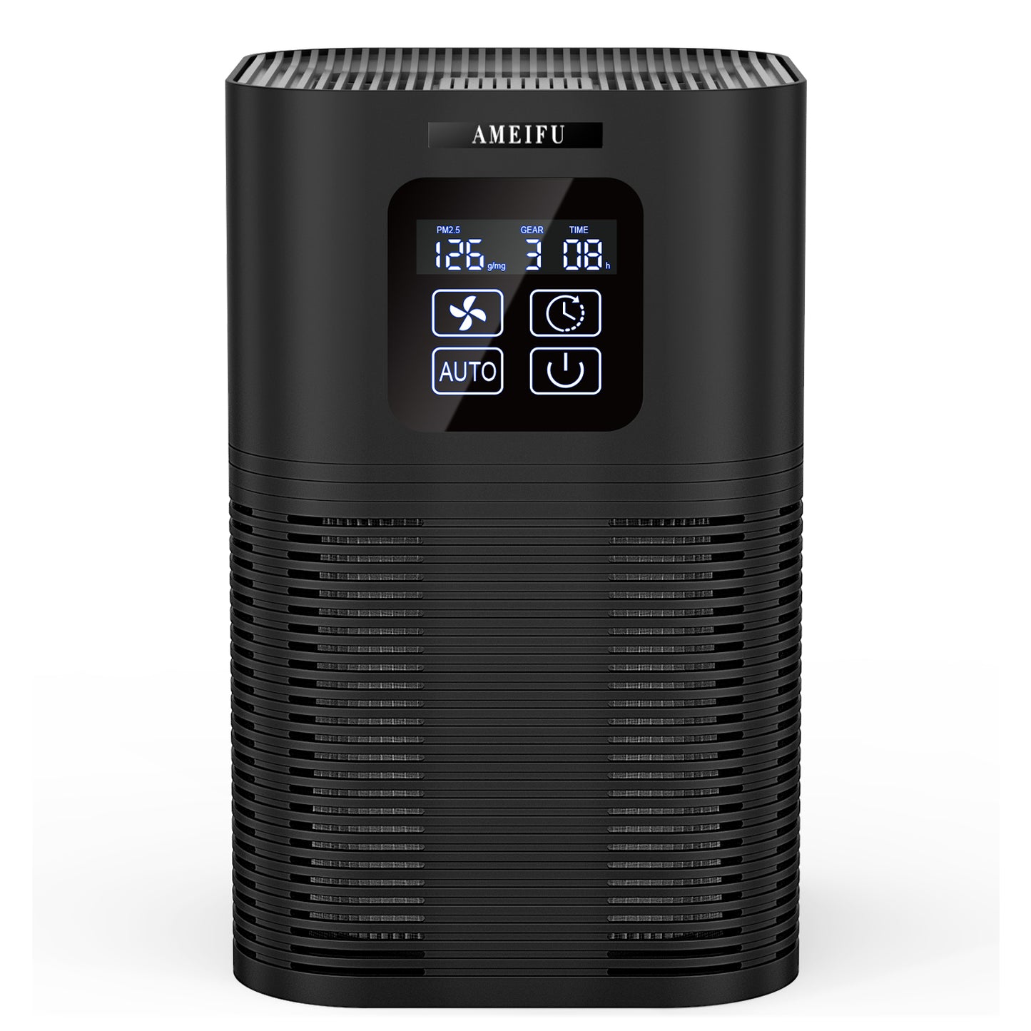 Air Purifiers for Bedroom, AMEIFU Hepa Air Purifier with Aromatherapy, black